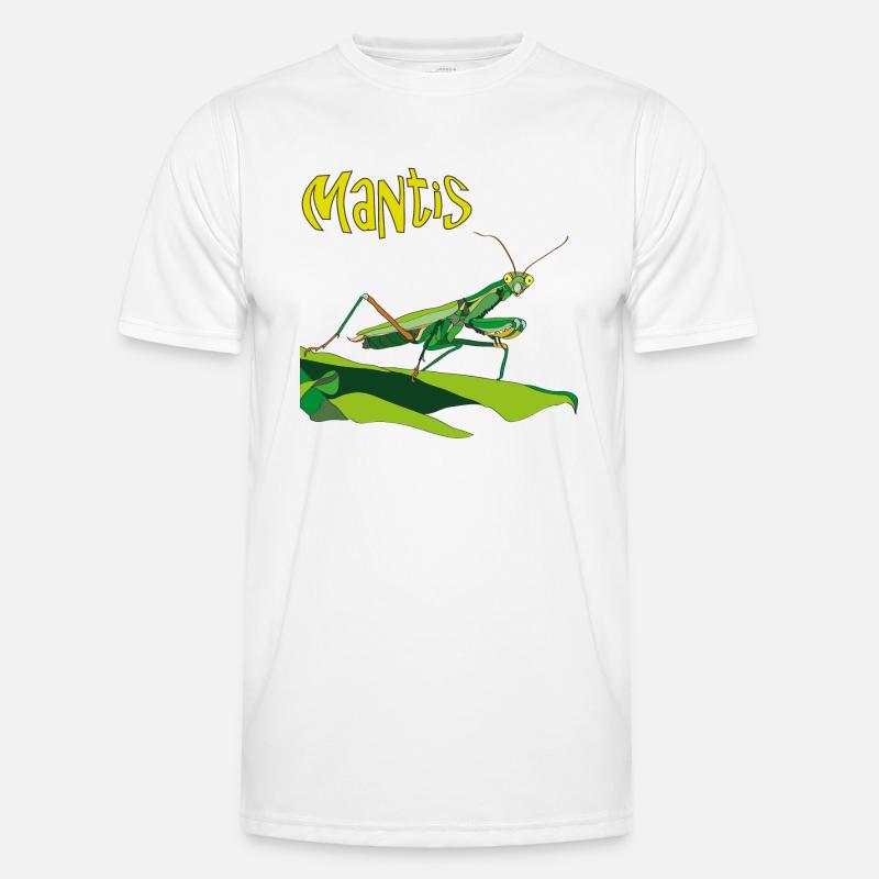 Gottesanbeterin, Mantis Männer Funktions-T-Shirt