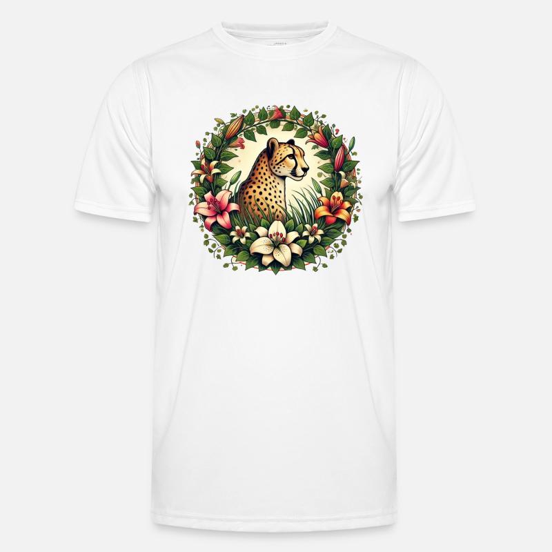 Gepard Männer Funktions-T-Shirt