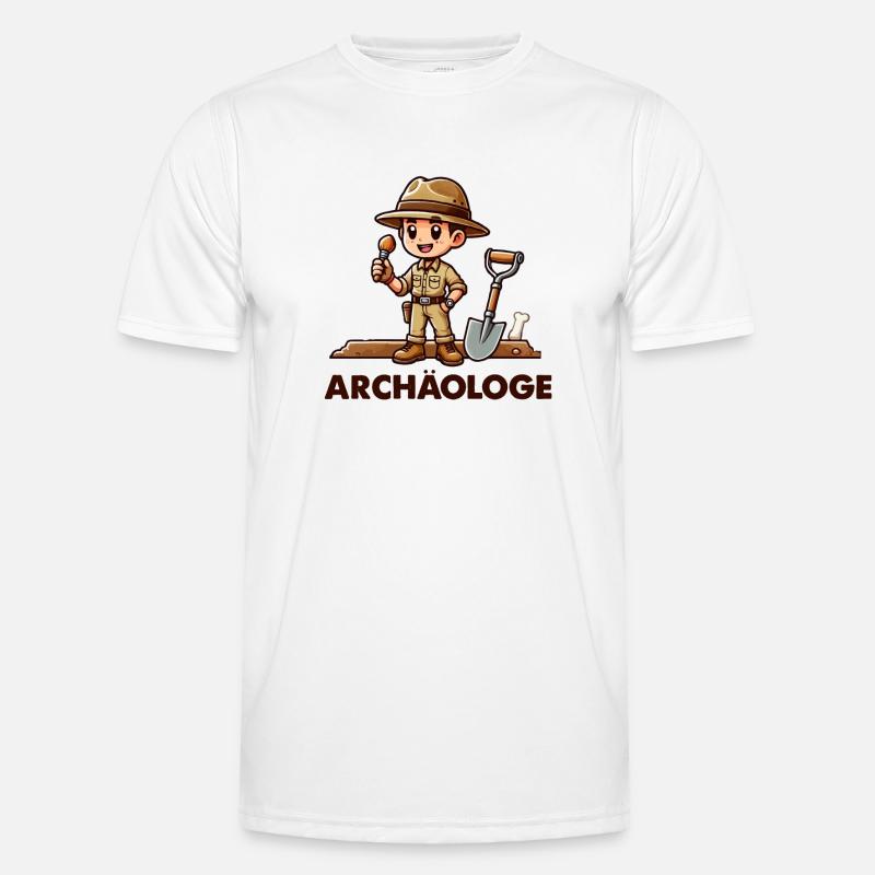 archaeologist comic Men's Functional T-Shirt