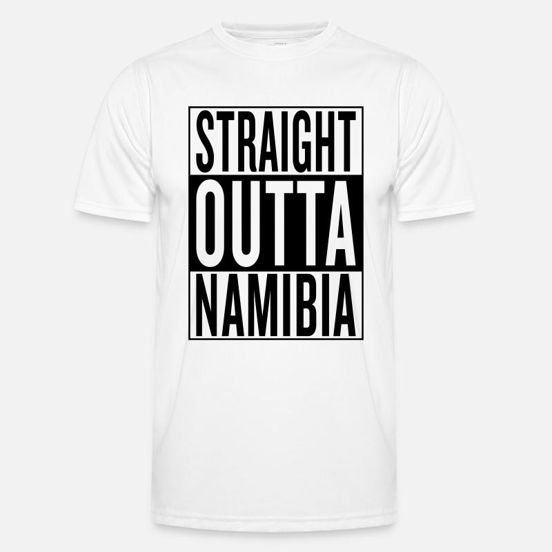 Namibia - Men's Functional T-Shirt - white