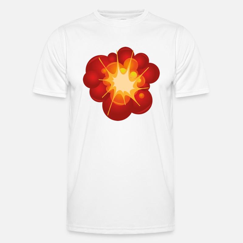 Explosion Männer Funktions-T-Shirt