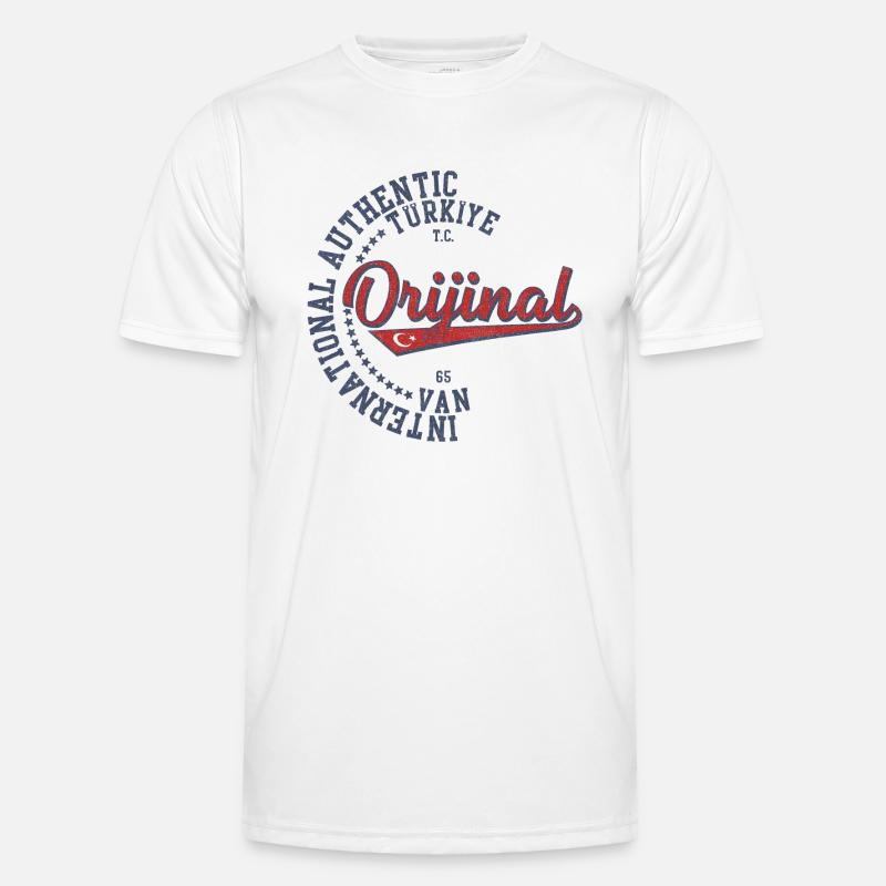Van - Men's Functional T-Shirt - white