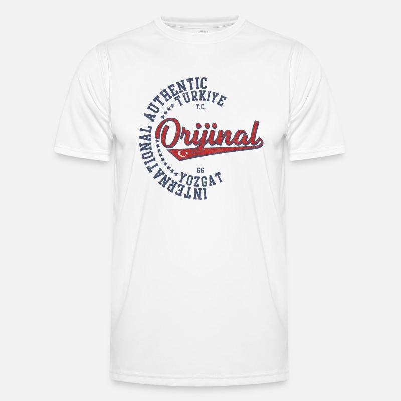 Yang - Men's Functional T-Shirt - white