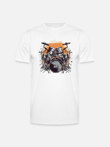 The battery - Men's Functional T-Shirt - white