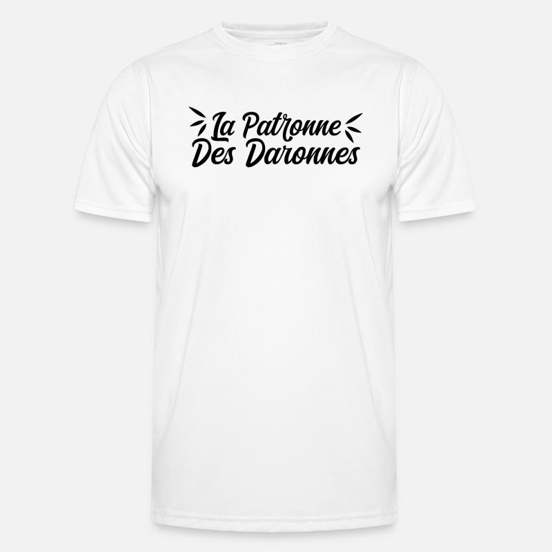 Der Schutzpatron der Daronnes Männer Funktions-T-Shirt