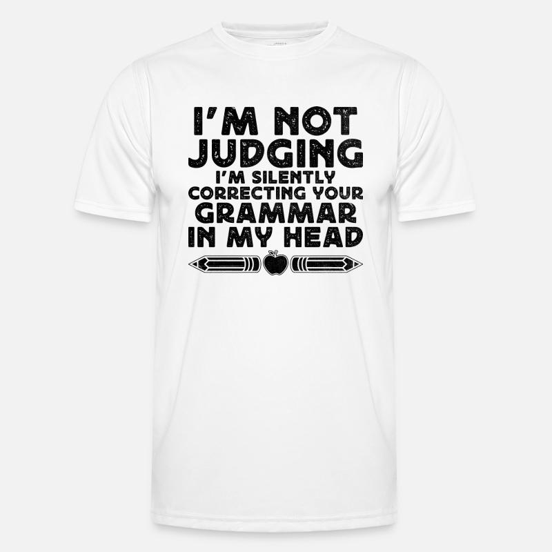 Professeur de langues étrangères École Professeurs de langues T-shirt sport Homme