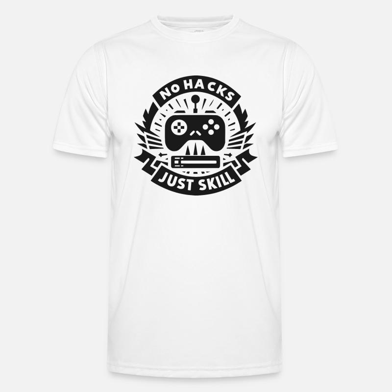 No Hacks Just Skill Men's Functional T-Shirt