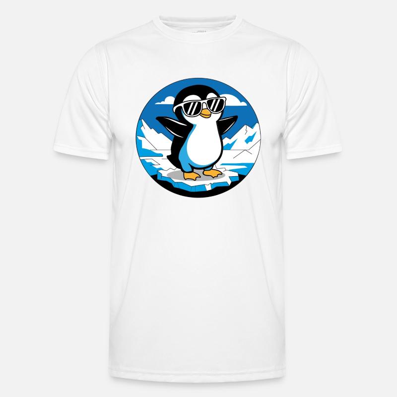 Le pingouin cool T-shirt sport Homme