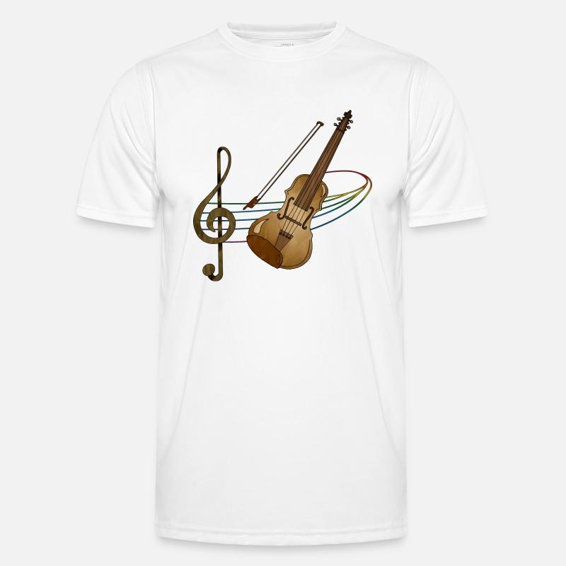 Violon T-shirt sport Homme