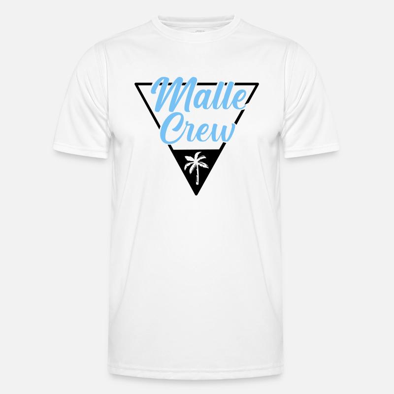 Malle Crew Mallorca Männer Funktions-T-Shirt