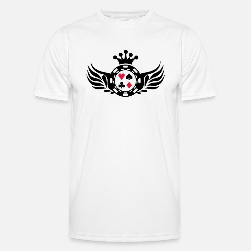 poker_shield Männer Funktions-T-Shirt