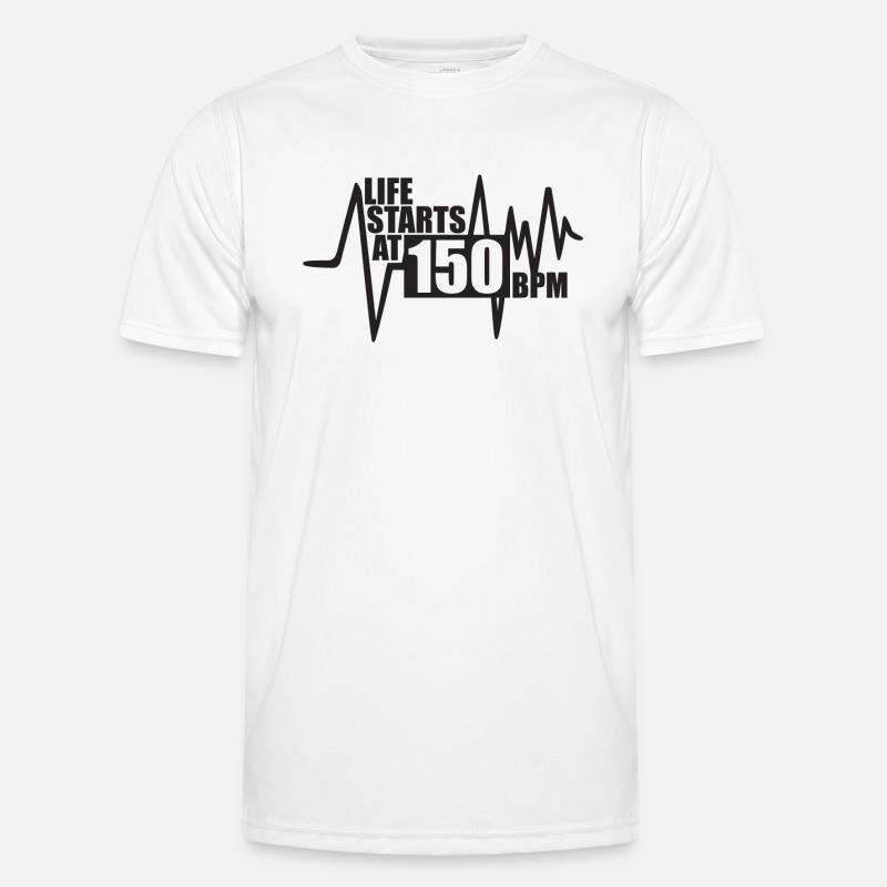 La vie commence à 150 BPM T-shirt sport Homme