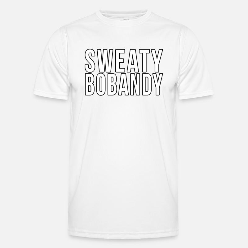 Sweaty Bobandy - Men's Functional T-Shirt - white
