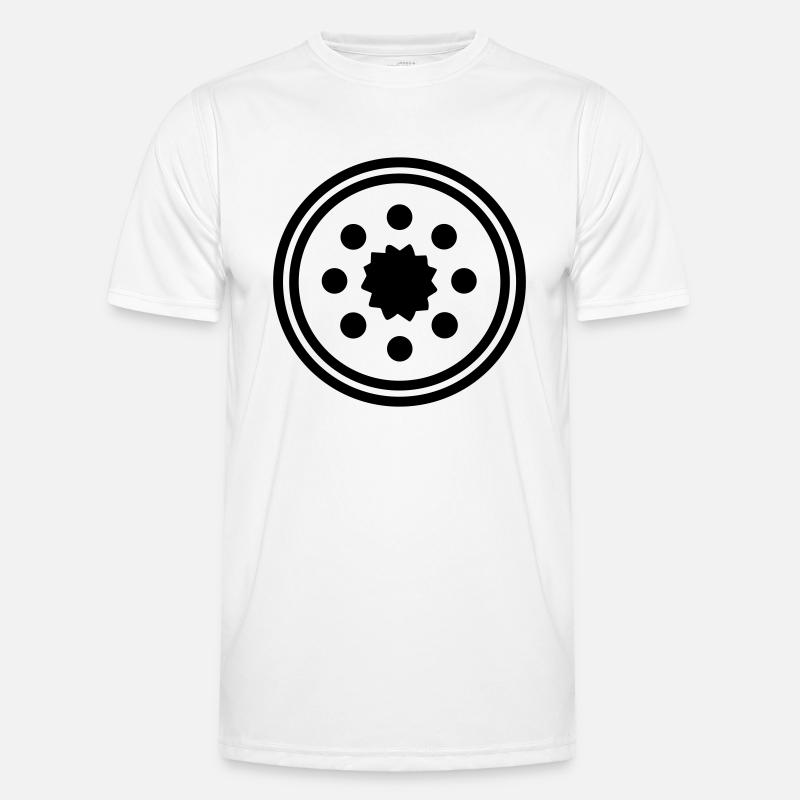 Pizza Männer Funktions-T-Shirt