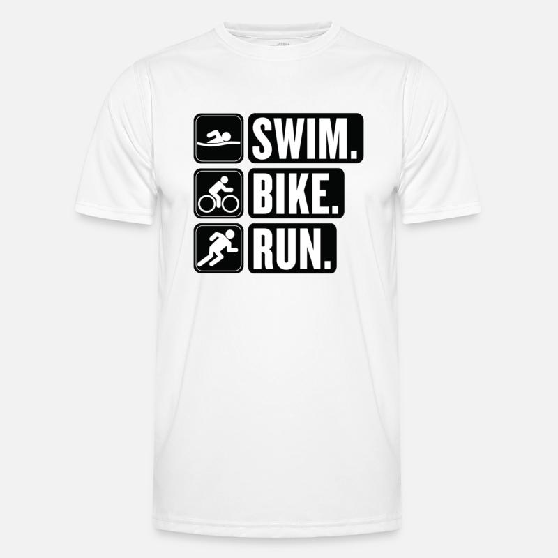 Leben des Triathlons Männer Funktions-T-Shirt