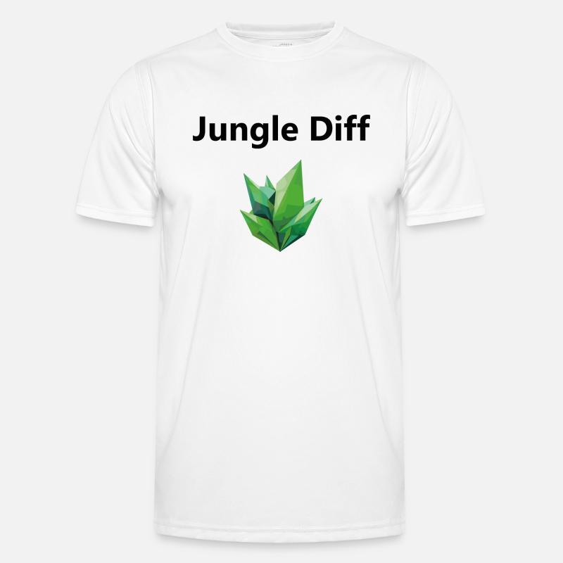 Diff League Legend Jungle Noir T-shirt sport Homme