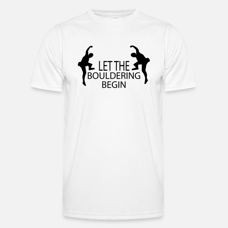 Bouldering Men's Functional T-Shirt