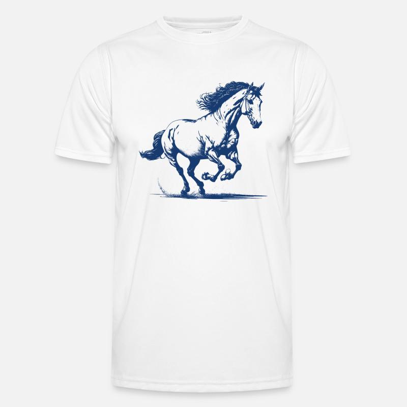 Cheval de trot T-shirt sport Homme