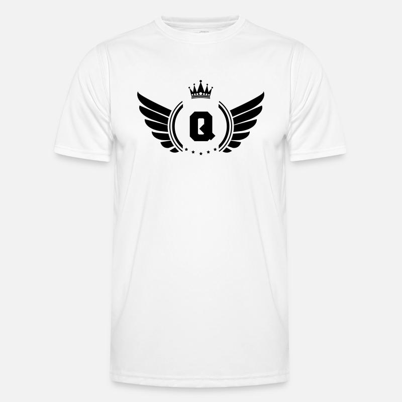 wappen Q Männer Funktions-T-Shirt