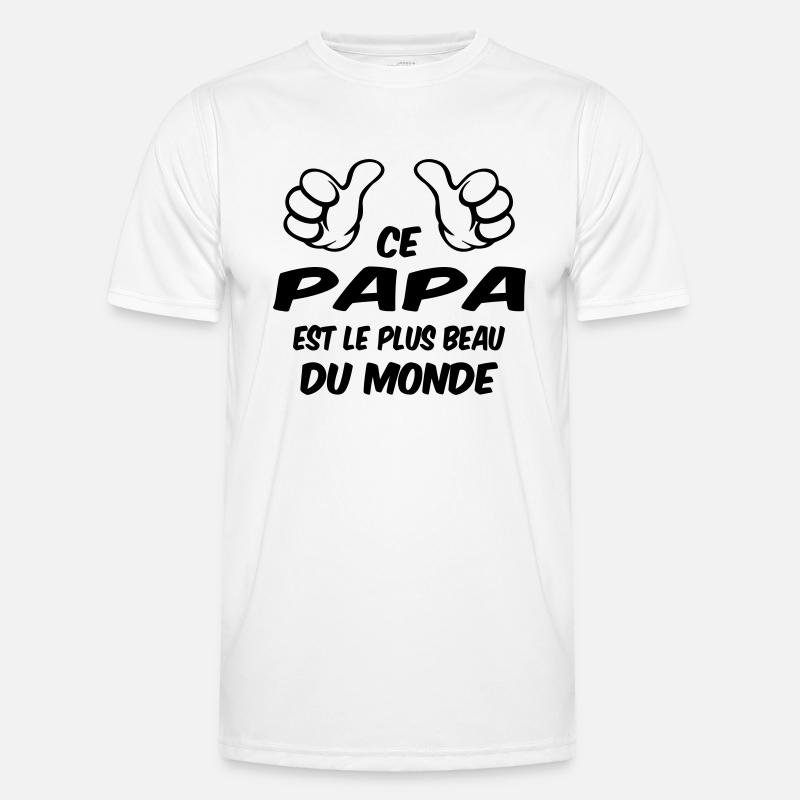 BESTER VATER Männer Funktions-T-Shirt