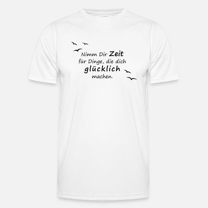 Nimm Dir Zeit Männer Funktions-T-Shirt