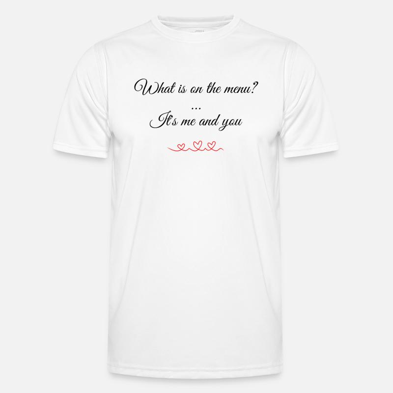 Déclaration d'amour T-shirt sport Homme