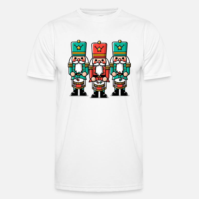 Christmas Nutcrackers Men's Functional T-Shirt