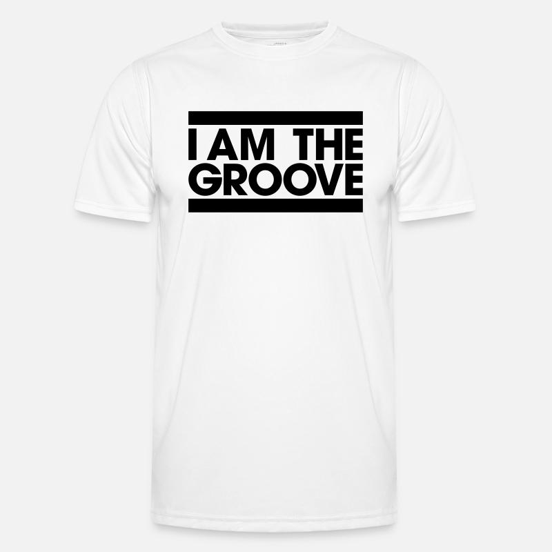 Ich bin der Groove Männer Funktions-T-Shirt