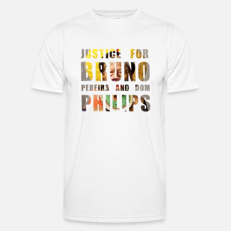 Justice for Bruno and Philips Men's Functional T-Shirt