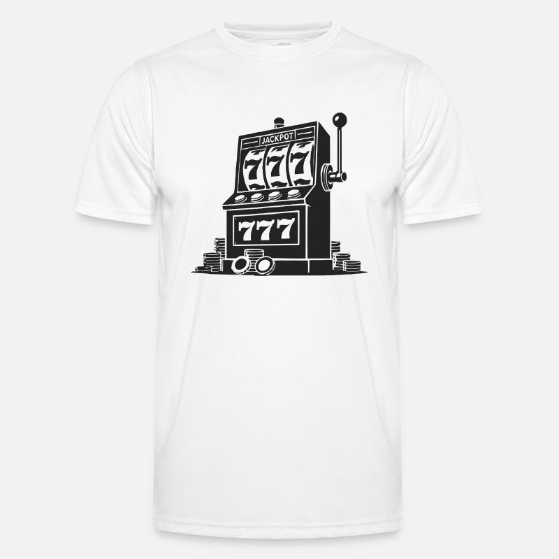Jackpot Machine T-shirt sport Homme