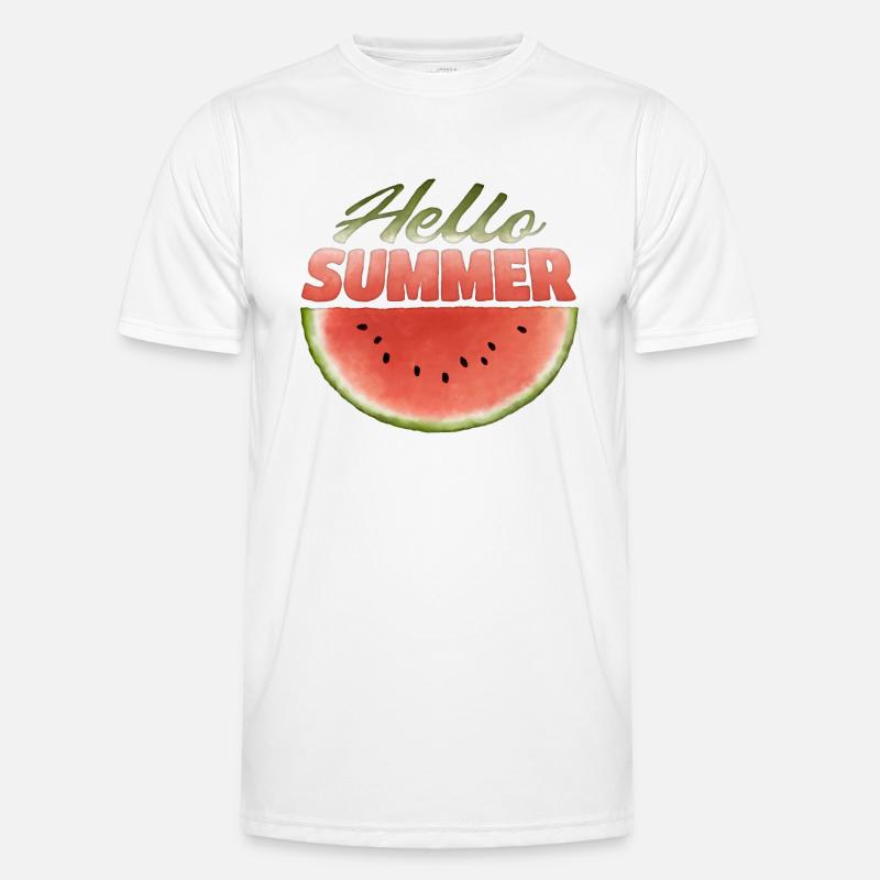 Hello Summer Männer Funktions-T-Shirt