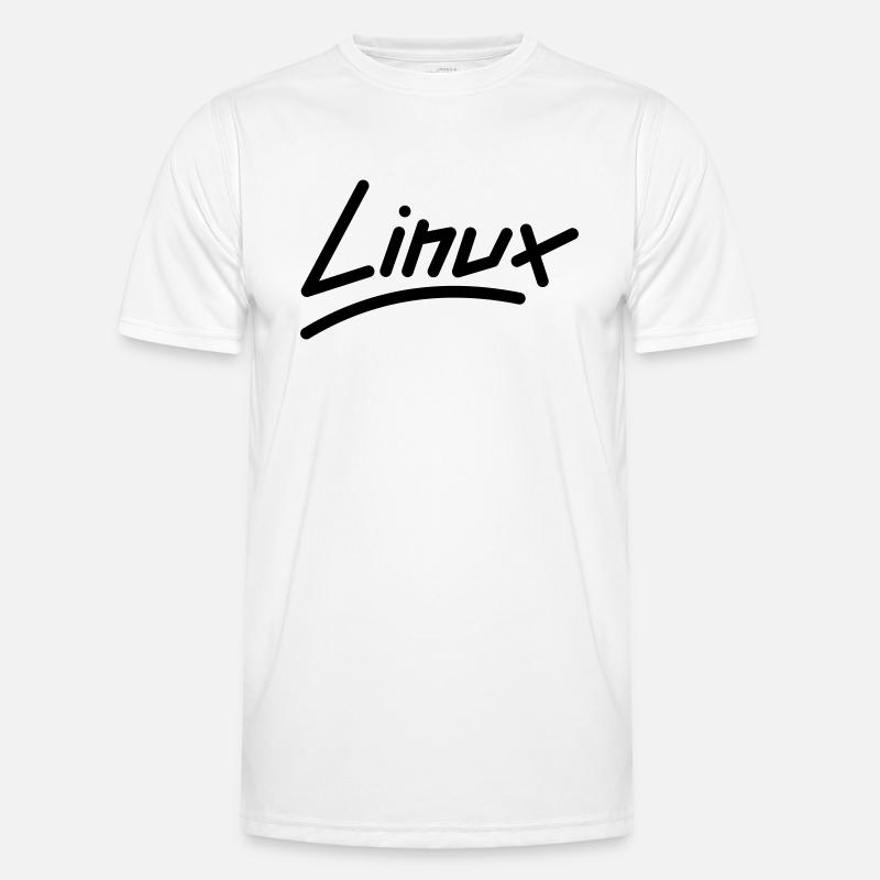 Linux - Vector - Men's Functional T-Shirt - white