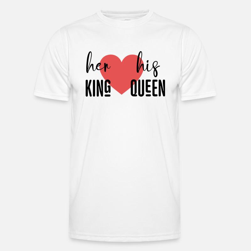 Her King His Queen Men's Functional T-Shirt