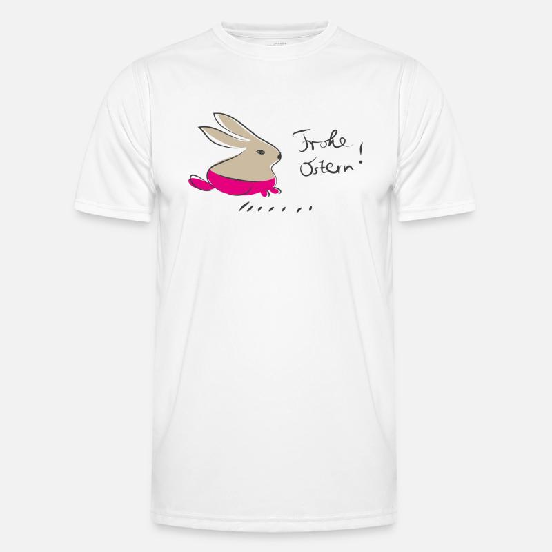 frohe ostern Männer Funktions-T-Shirt
