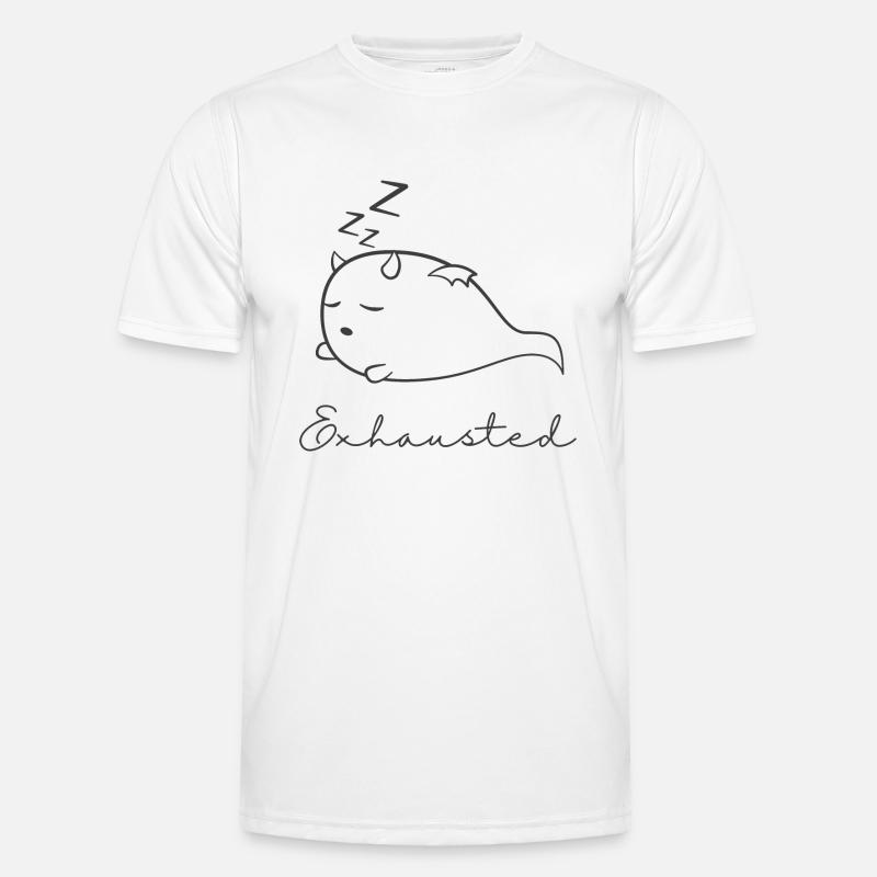 Exhausted - finished Men's Functional T-Shirt
