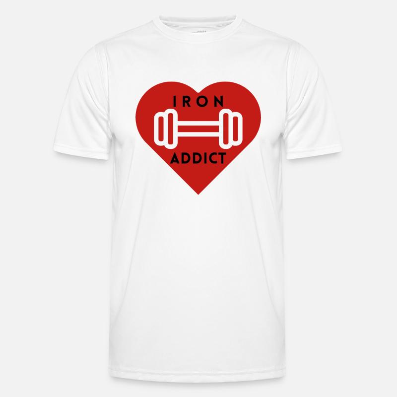 Gym Iron Addict T-shirt sport Homme
