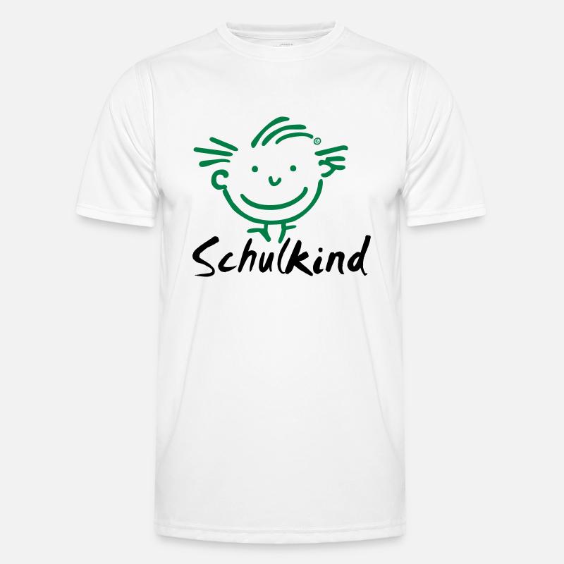 Junge Schulkind Männer Funktions-T-Shirt
