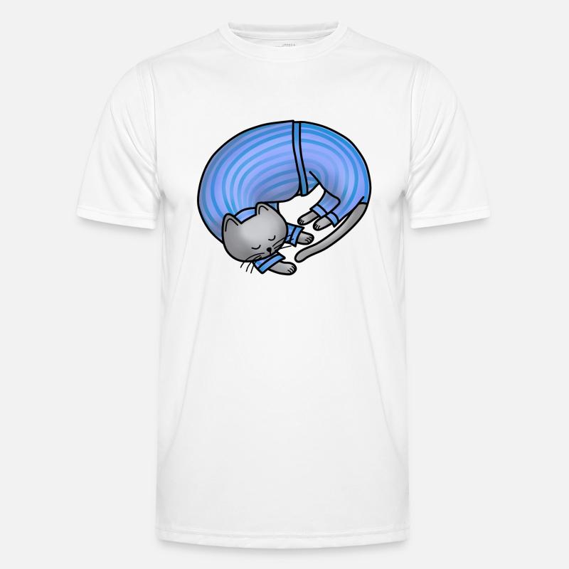 Pyjama cat Men's Functional T-Shirt
