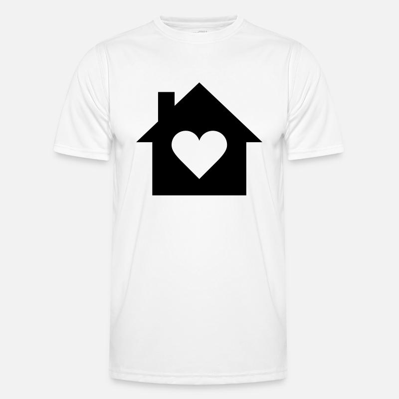 Zuhause Männer Funktions-T-Shirt