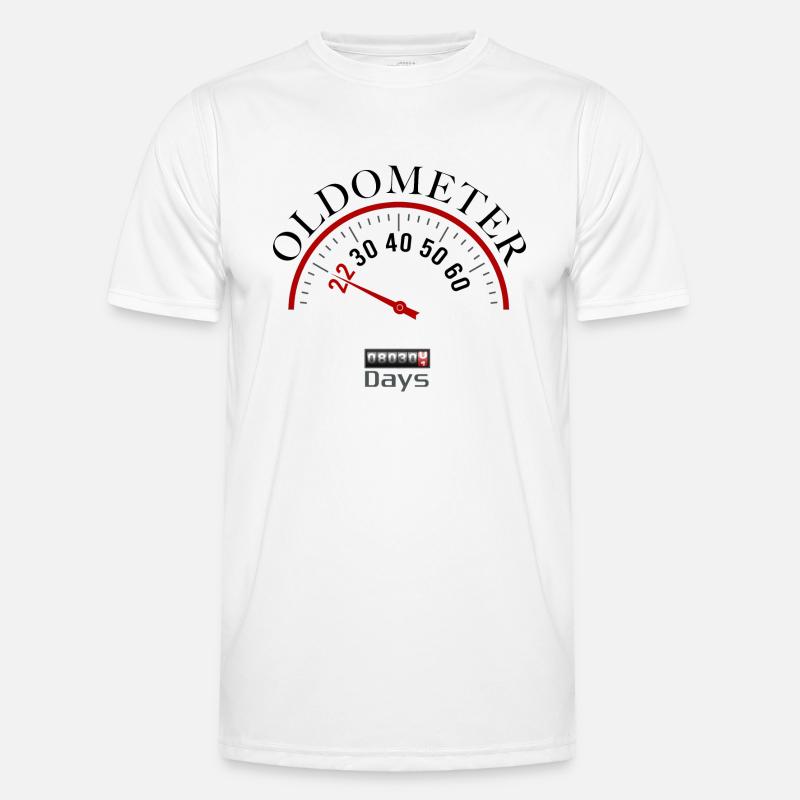 Oldometer 22. Geburtstag Männer Funktions-T-Shirt