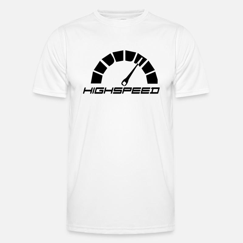 highspeed Design Männer Funktions-T-Shirt