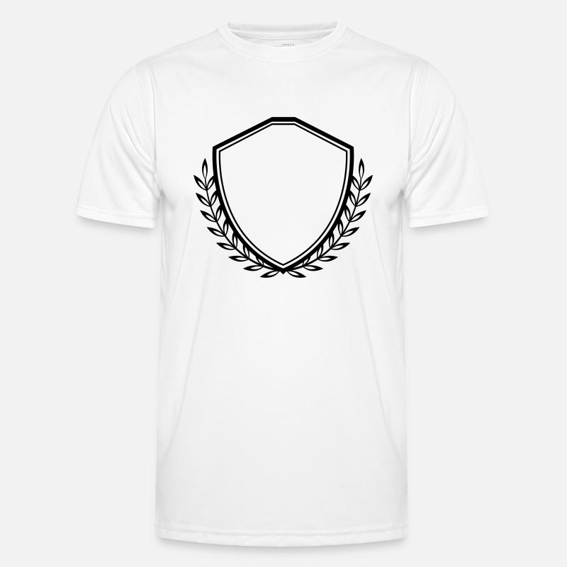wappen crest Männer Funktions-T-Shirt
