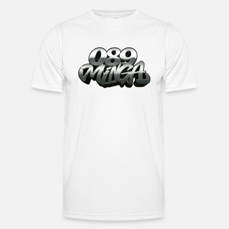089 Minga Logo Männer Funktions-T-Shirt