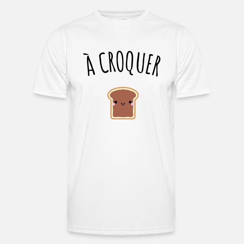 à croquer T-shirt sport Homme