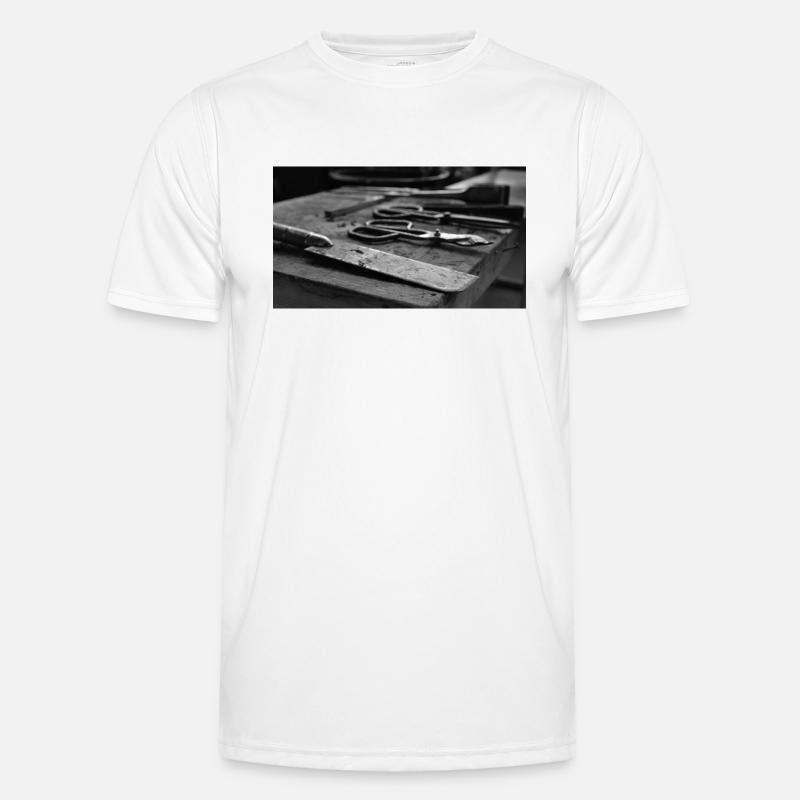 Tool for glass blowing Men's Functional T-Shirt