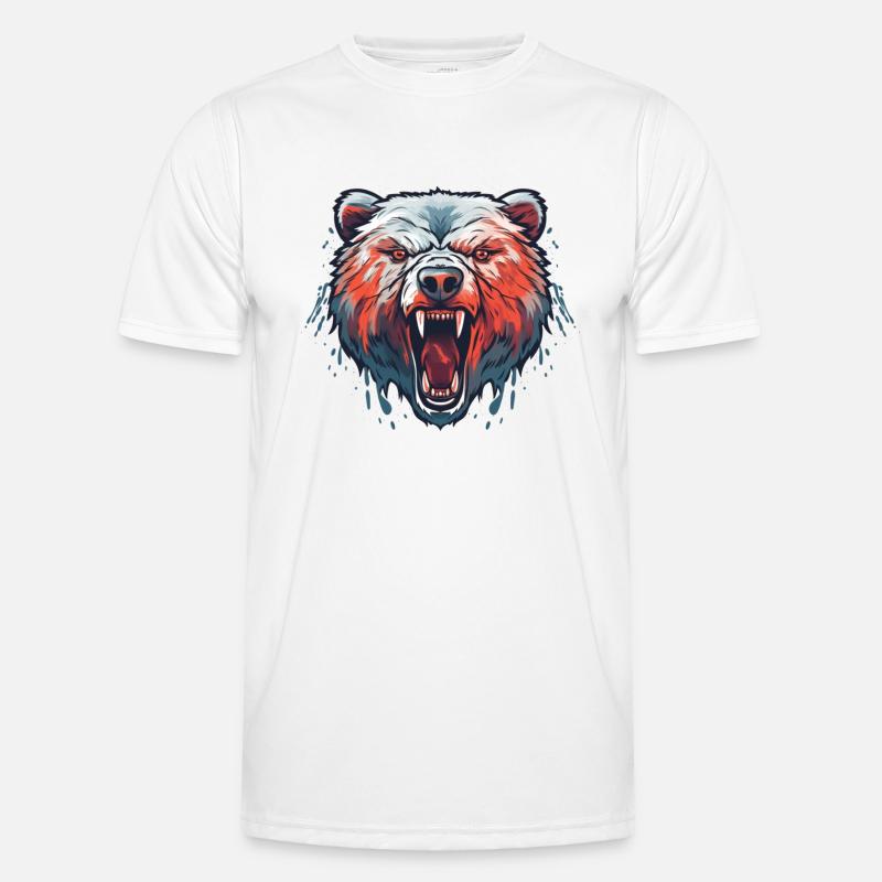roaring bear Men's Functional T-Shirt