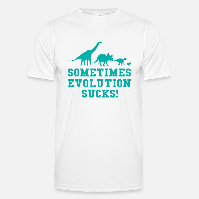 Student Evolution Lustiger Spruch Humor Männer Funktions-T-Shirt