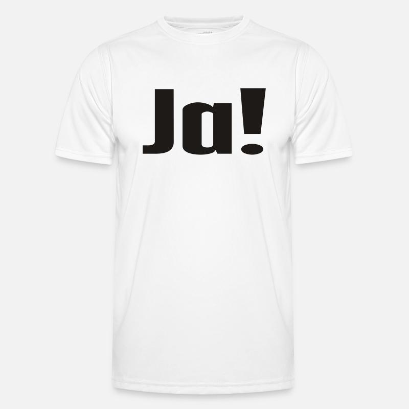 Ja! Männer Funktions-T-Shirt