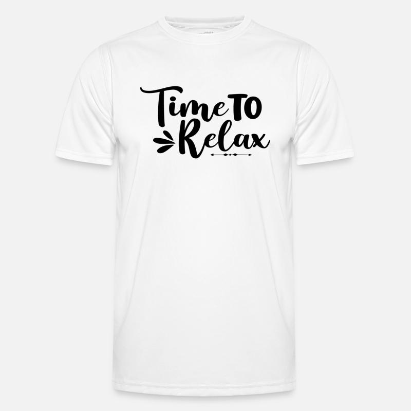 Time To Relax Männer Funktions-T-Shirt