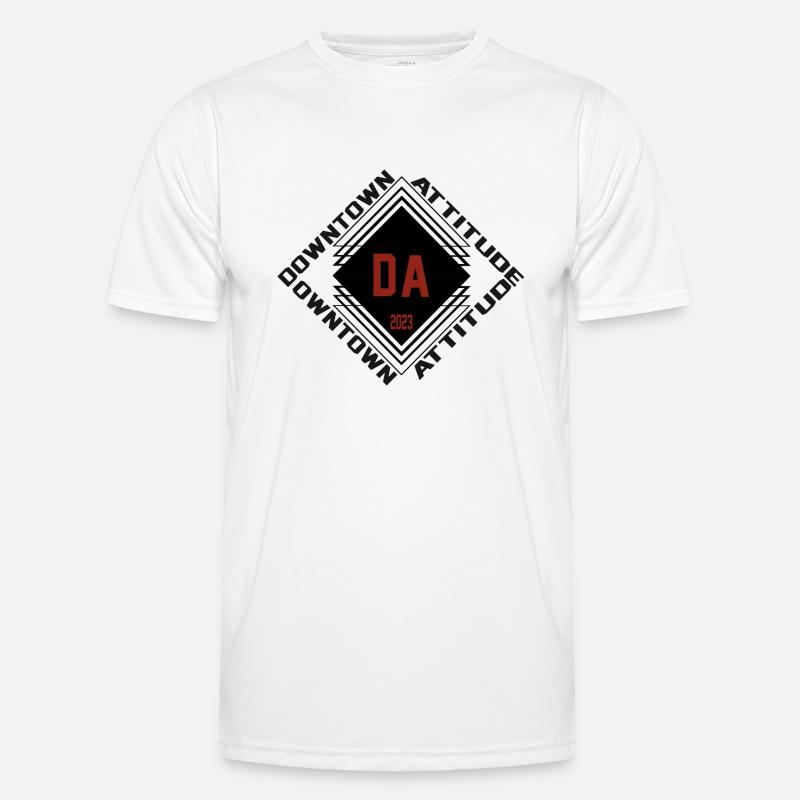 Downtown Attitude Männer Funktions-T-Shirt
